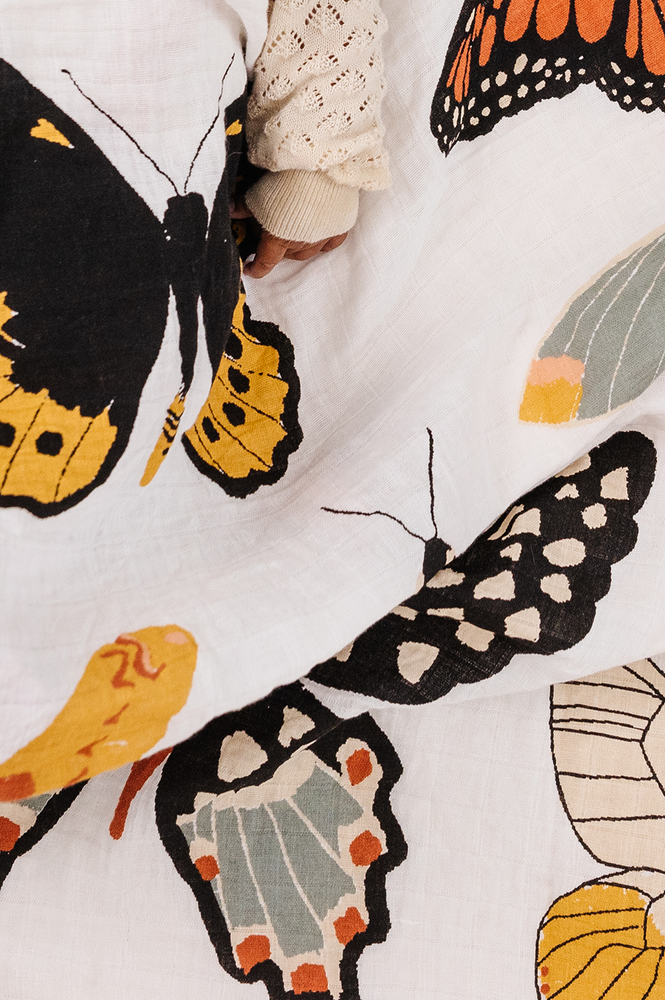 
                      
                        Butterfly Collector Swaddle
                      
                    