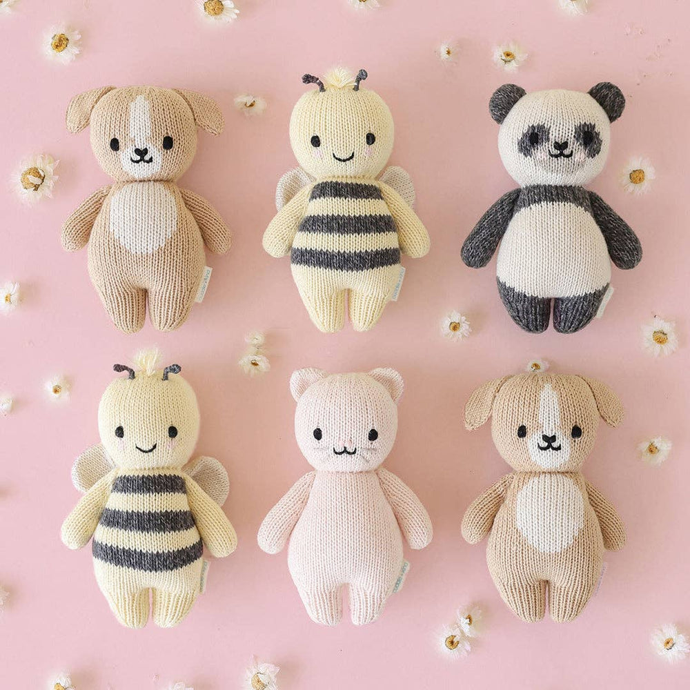 
                      
                        Cuddle + Kind Baby Bee – Hand-Knit Cotton Doll That Gives 5 Meals | Fair Trade Heirloom Toy
                      
                    