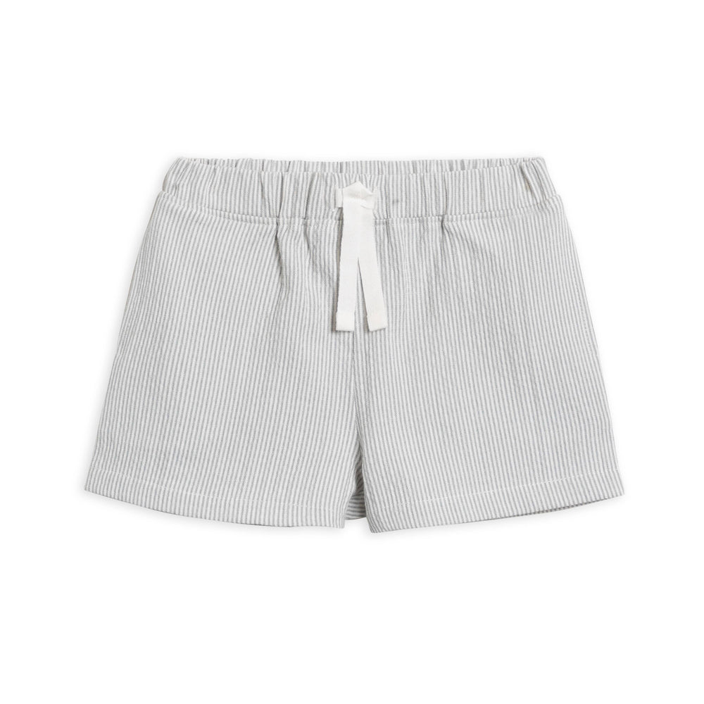 Organic Kids Nixie Seersucker Short - Shore Stripe / Mist