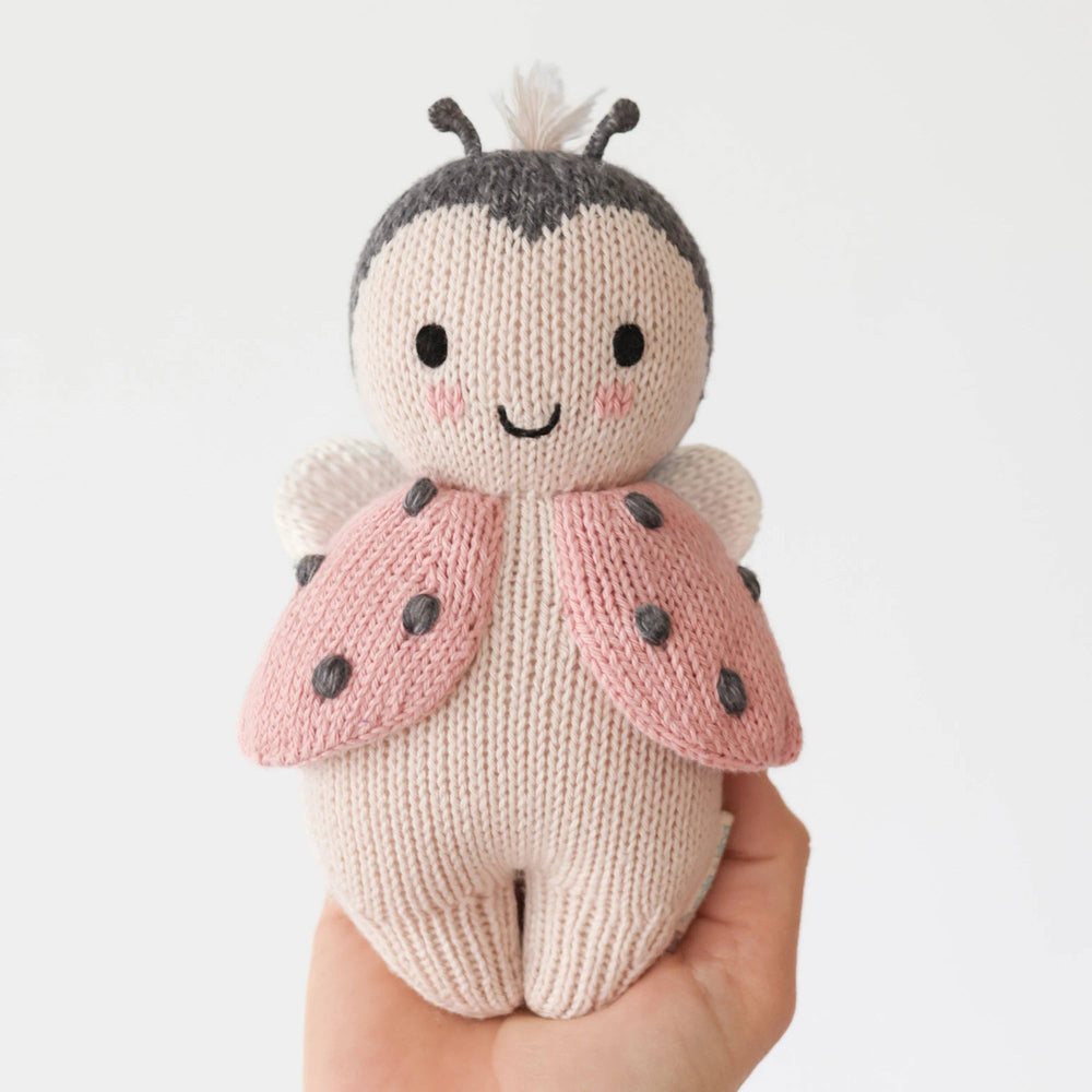
                      
                        Baby Ladybug – Hand-Knit Stuffed Animal | Gives 5 Meals
                      
                    