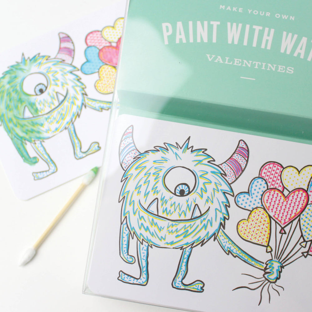 
                      
                        Paint with Water Valentines - Monster
                      
                    