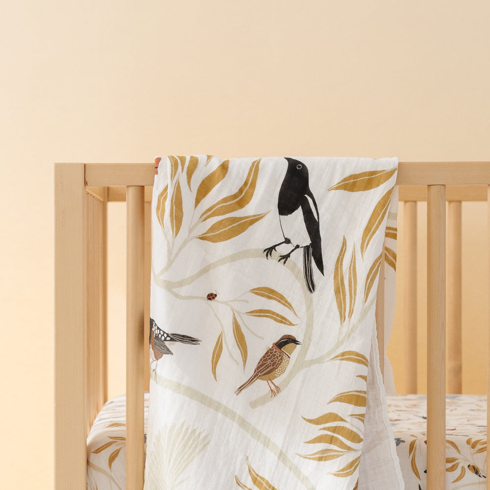 
                      
                        For the Birds Swaddle
                      
                    