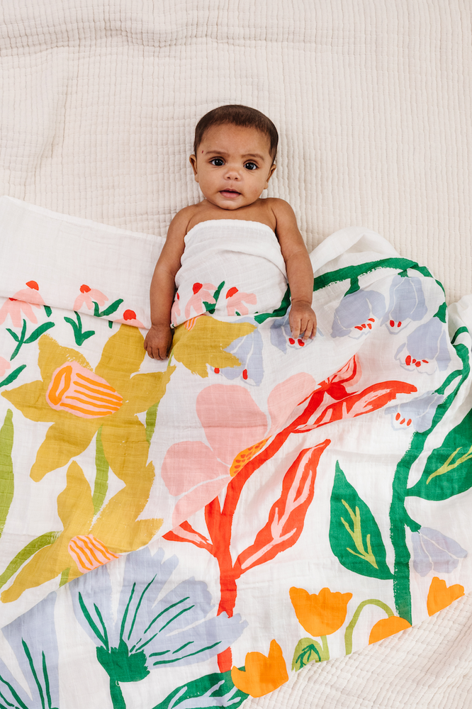 
                      
                        Cottage Garden Swaddle
                      
                    