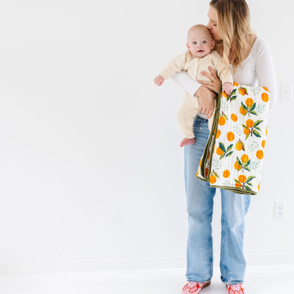 
                      
                        Fresh Clementine Quilt
                      
                    