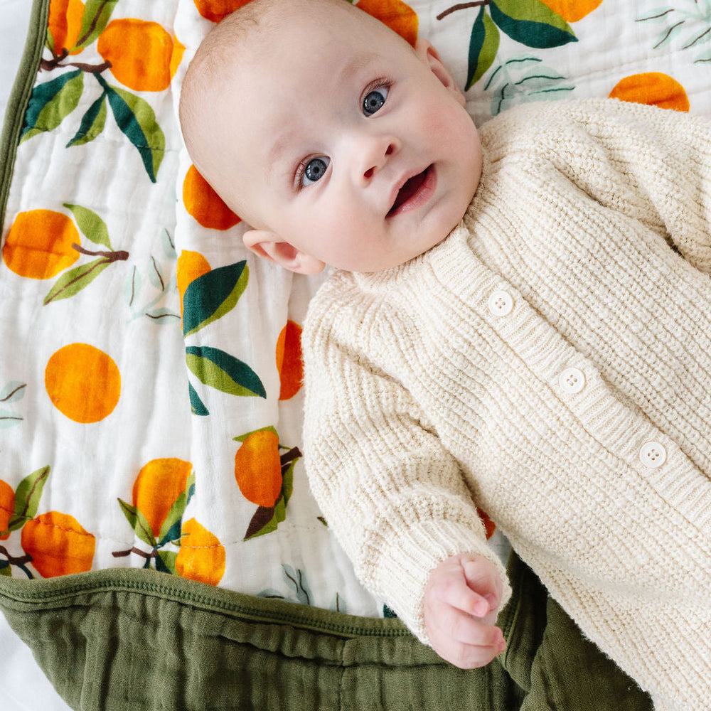 
                      
                        Fresh Clementine Quilt
                      
                    
