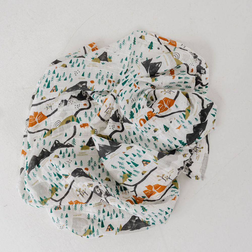 
                      
                        National Parks Swaddle (Mini Pattern)
                      
                    