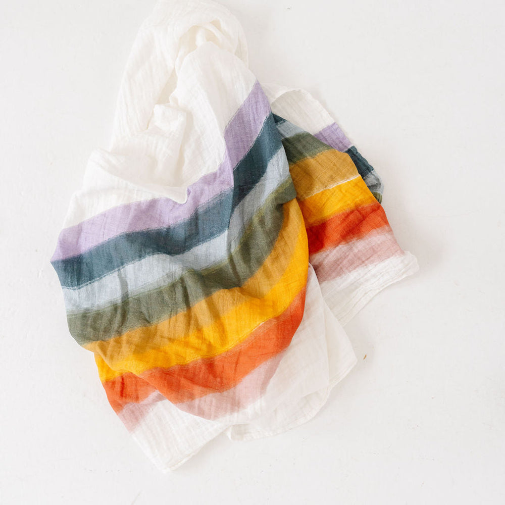 
                      
                        Rainbow Connection Swaddle
                      
                    