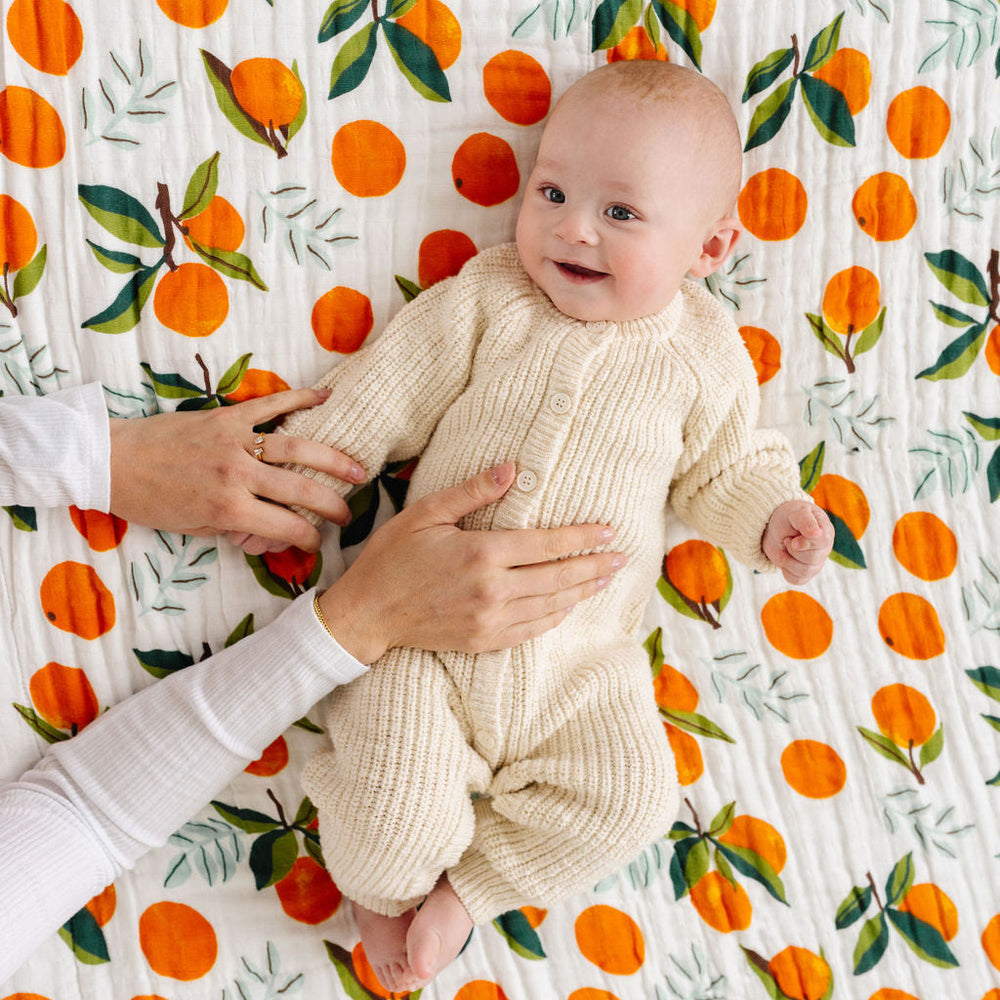 
                      
                        Fresh Clementine Quilt
                      
                    