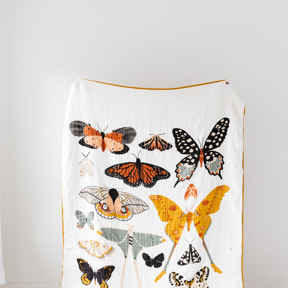 Butterfly Collector Throw Blanket
