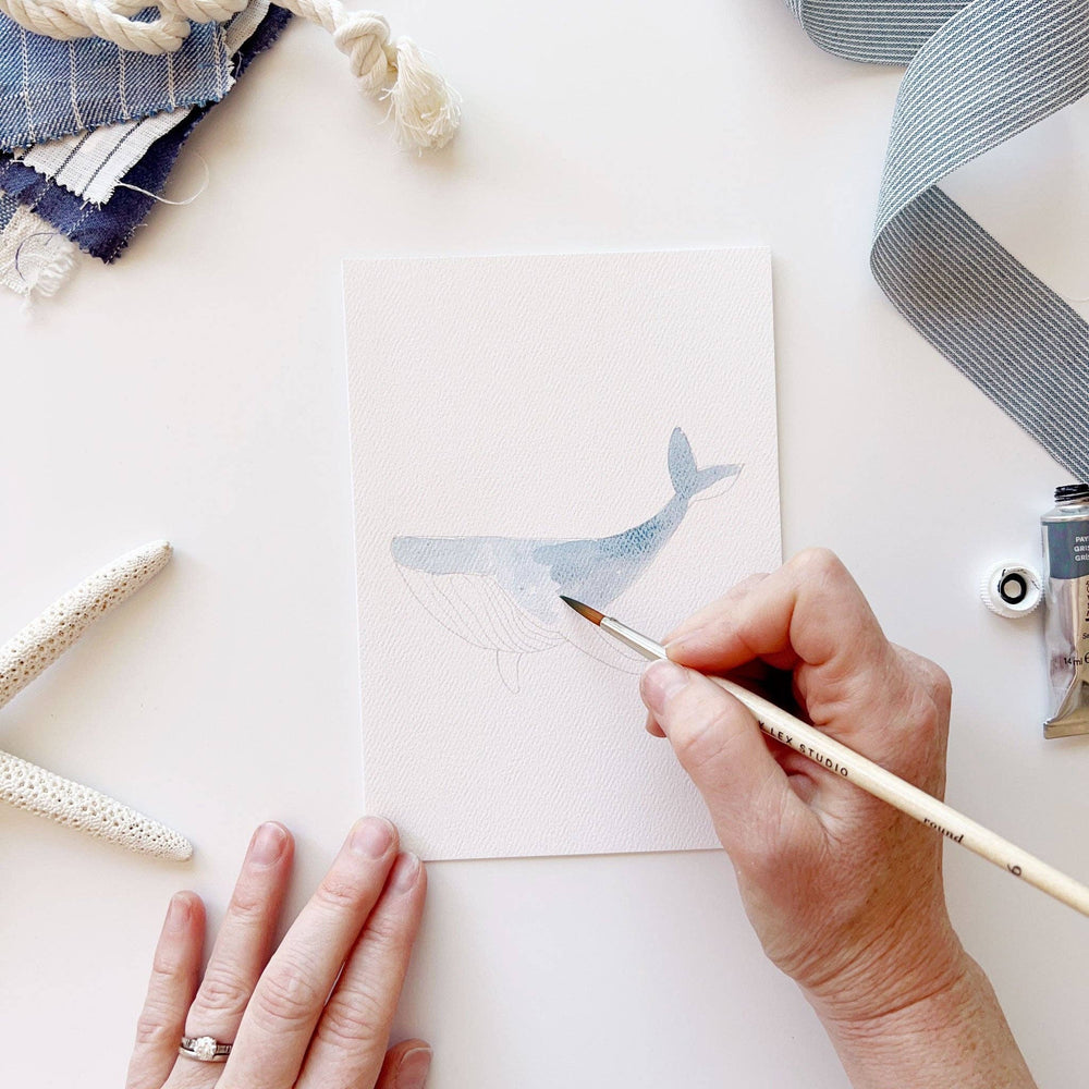 
                      
                        Seaside Paintable Notecards – Watercolor DIY Stationery Set by Emily Lex
                      
                    