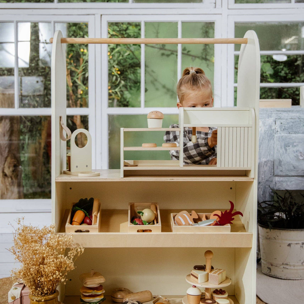 
                      
                        Wooden Coffee Shop
                      
                    