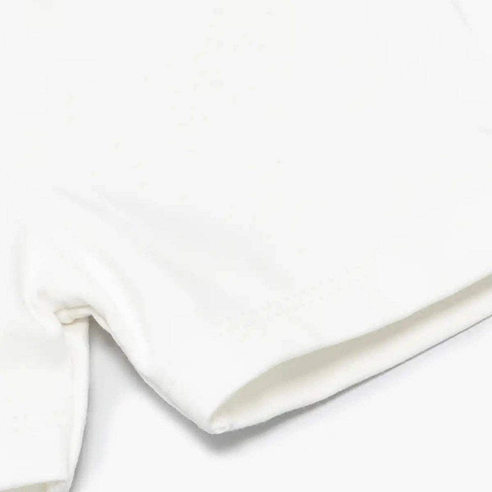 Girls Organic Cotton White Bicycle Shorts – Everyday Stretch Play Shorts