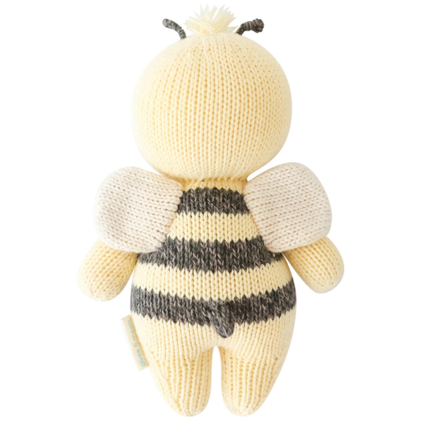 Cuddle + Kind Baby Bee – Hand-Knit Cotton Doll That Gives 5 Meals | Fair Trade Heirloom Toy