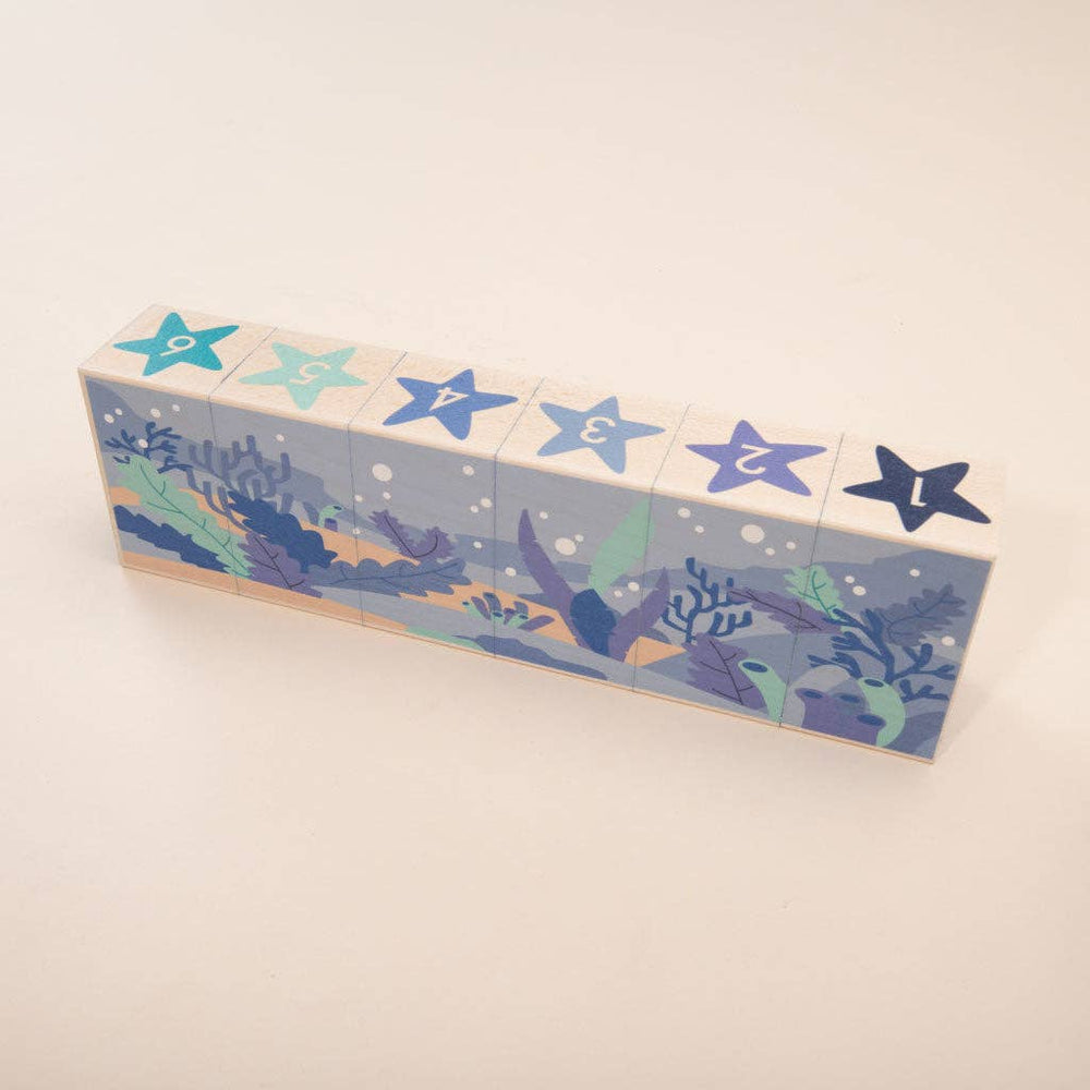 
                      
                        Uncle Goose Environments Ocean Blocks – Sustainable Wooden Puzzle Set for Kids
                      
                    