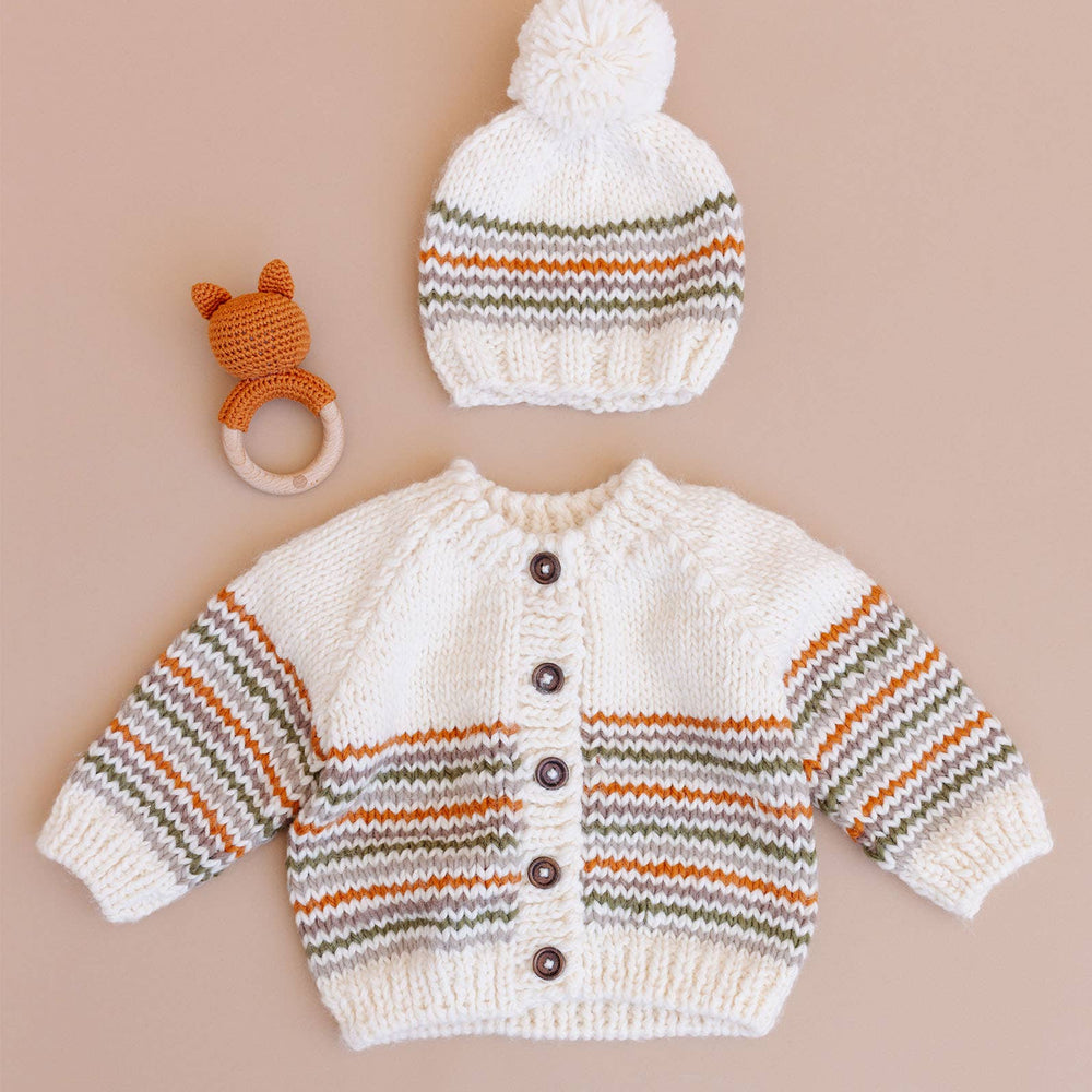 
                      
                        Woodland Stripe Hat Baby Kid Fall Back to School Matching 
                      
                    