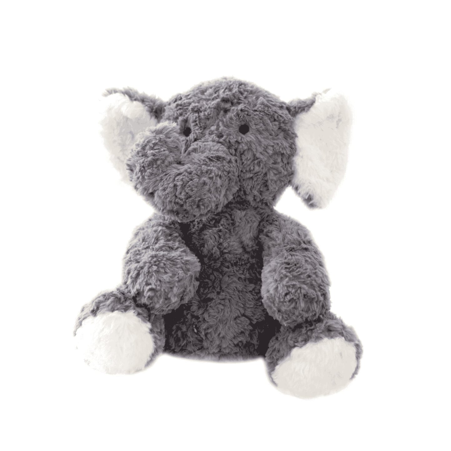 Eleanor the weighted elephant sensory plush toy sitting