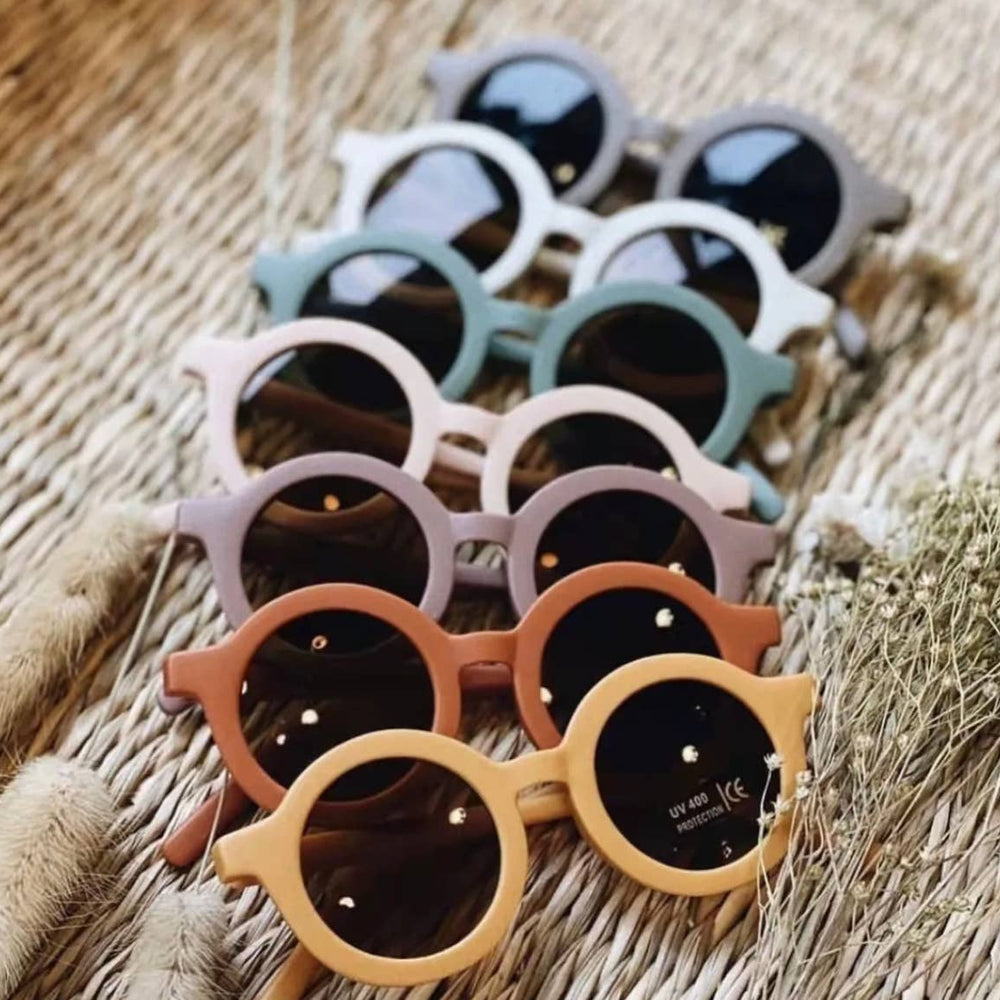 Baby and Toddler Retro Sunnies – UV400 Protection Sunglasses for Ages 0–5