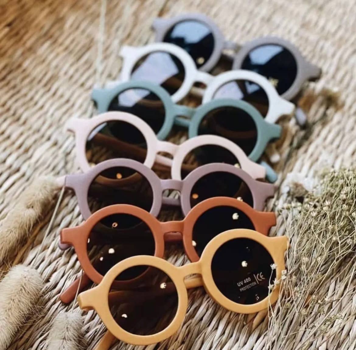 Baby and Toddler Retro Sunnies – UV400 Protection Sunglasses for Ages 0–5
