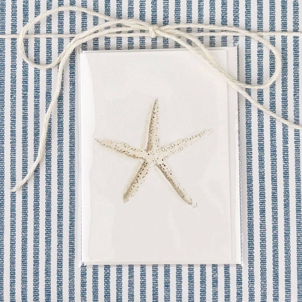 starfish tiny notecard - Grace & Haven