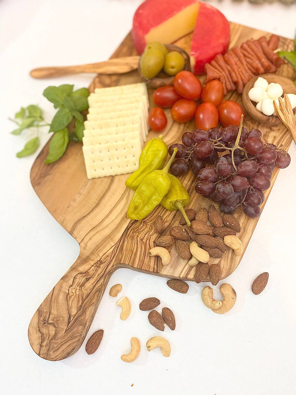 Olive Wood Charcuterie Board - Grace & Haven