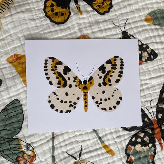 Yellow Butterfly Art - Grace & Haven