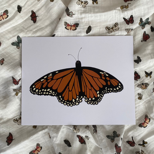 Monarch Butterfly Art - Grace & Haven