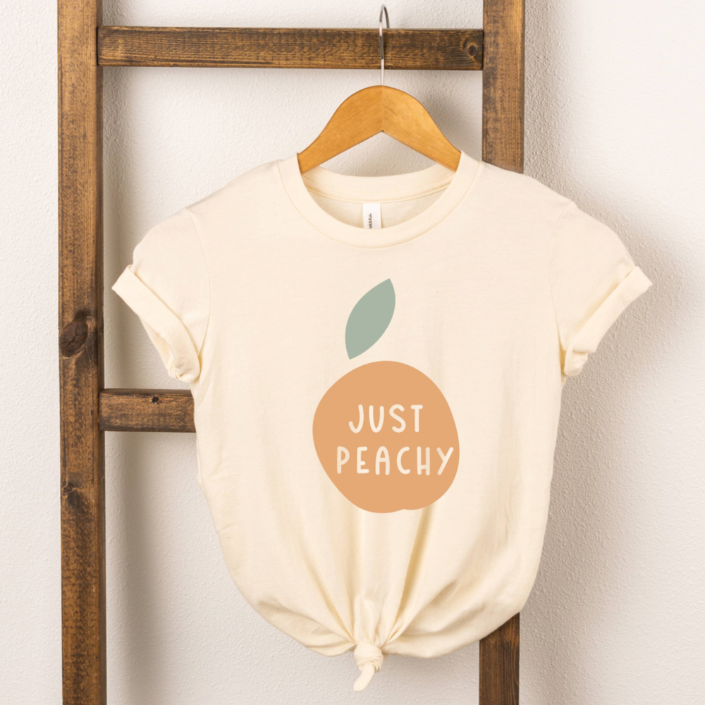 Just Peachy Kids Graphic Tee - Grace & Haven