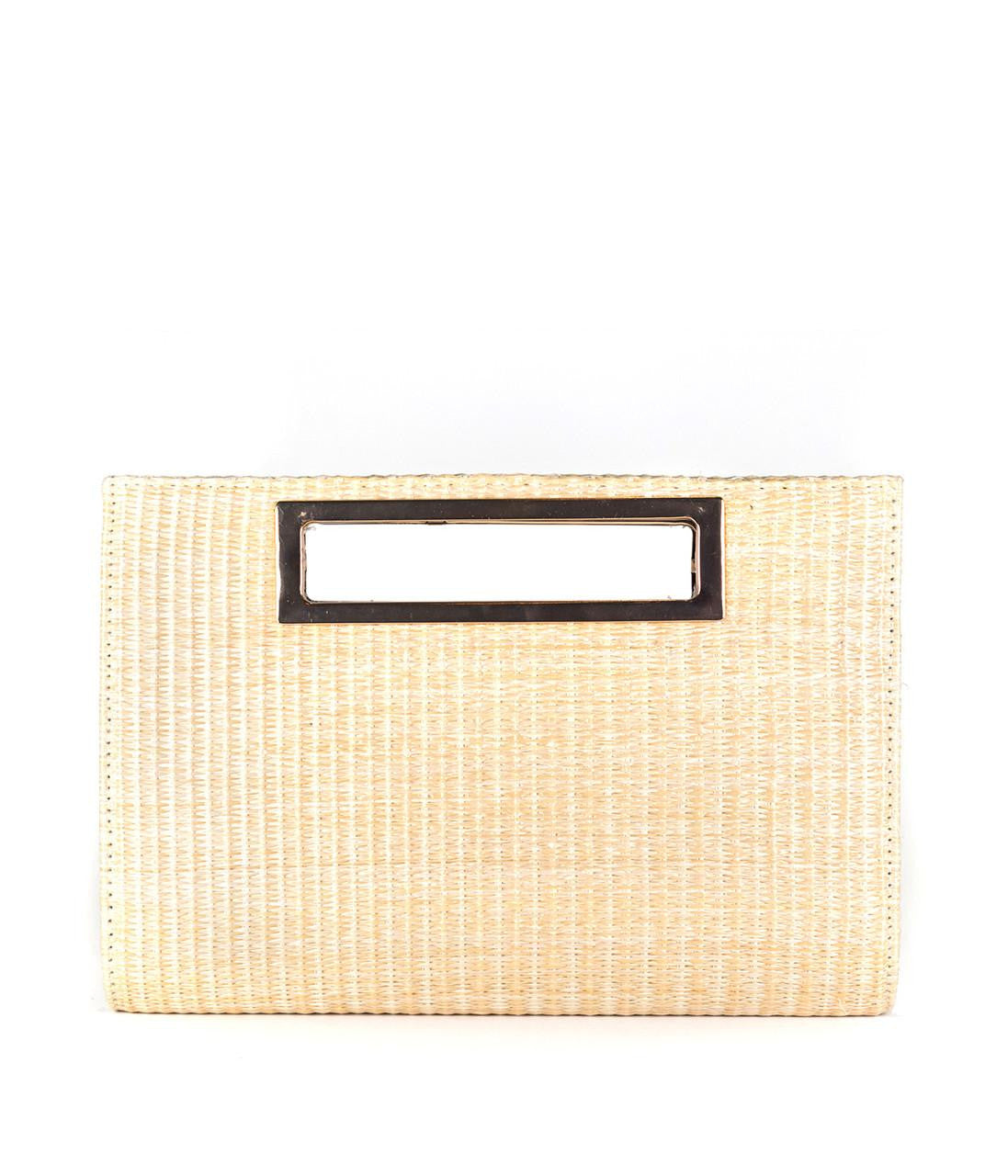 Chloe Clutch - Straw
