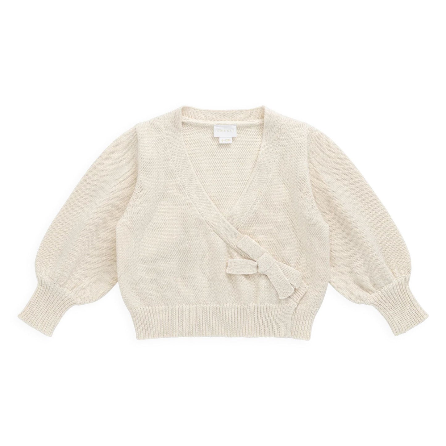 Jamie Kay Micheala Sparkle Organic Cotton Cardigan flat lay