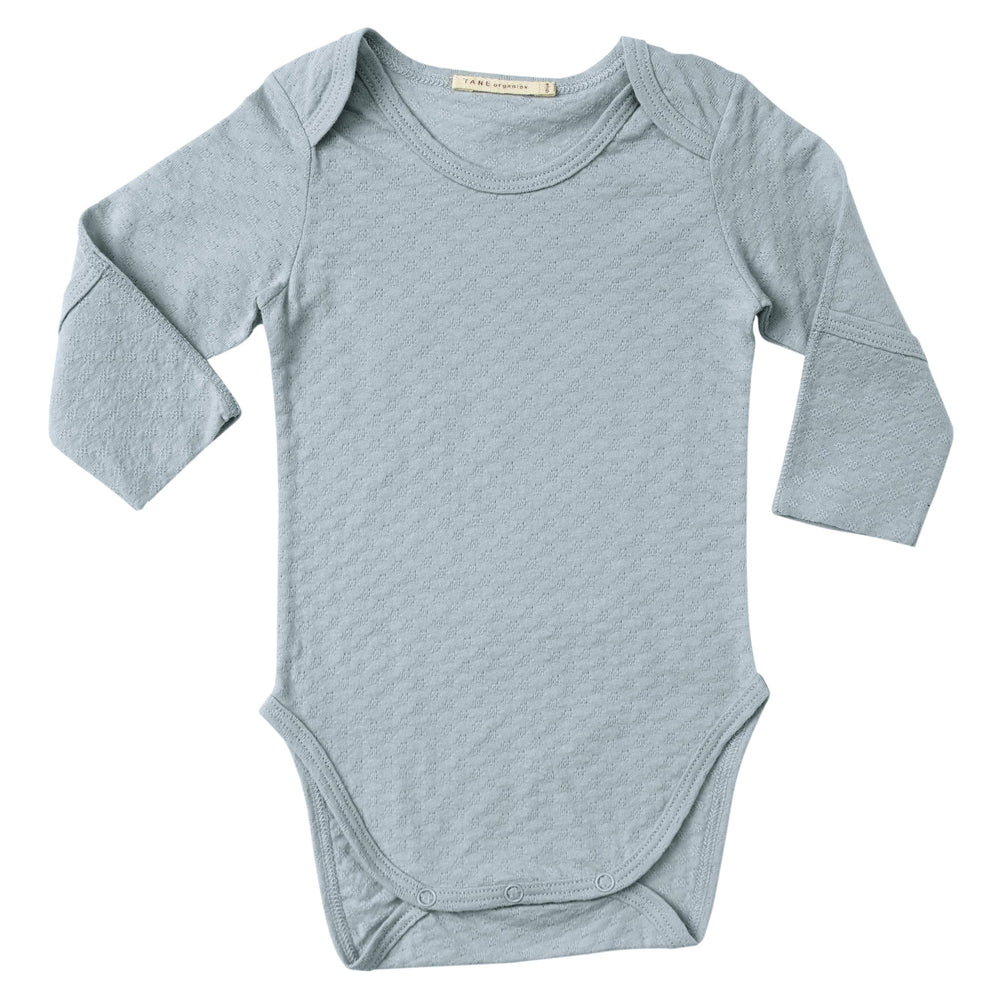 
                      
                        Camila Organic Pointelle Crewneck Onesie - Grace & Haven
                      
                    