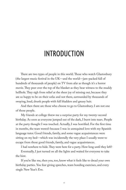 Close-up of open pages in Sorry I’m Late, I Didn’t Want to Come