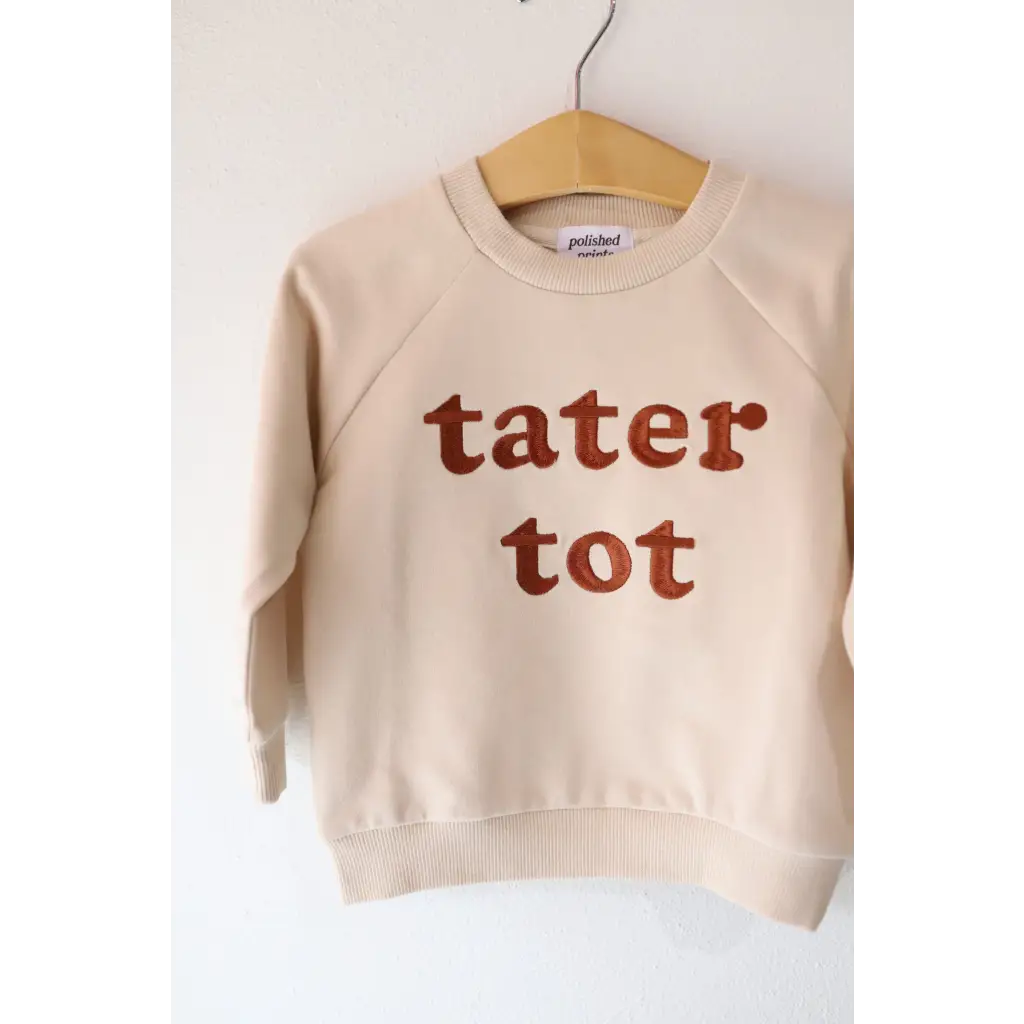 Tater Tot Kids Pullover Sweatshirt