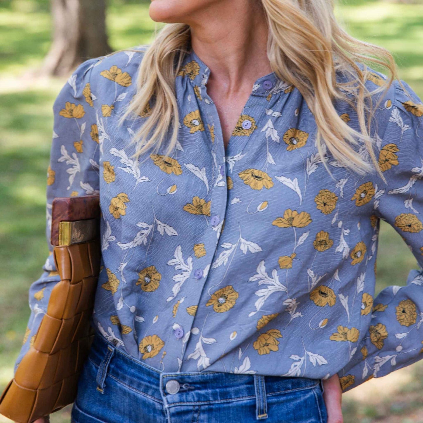 The Maria Top – Blue Bell | Modafleur