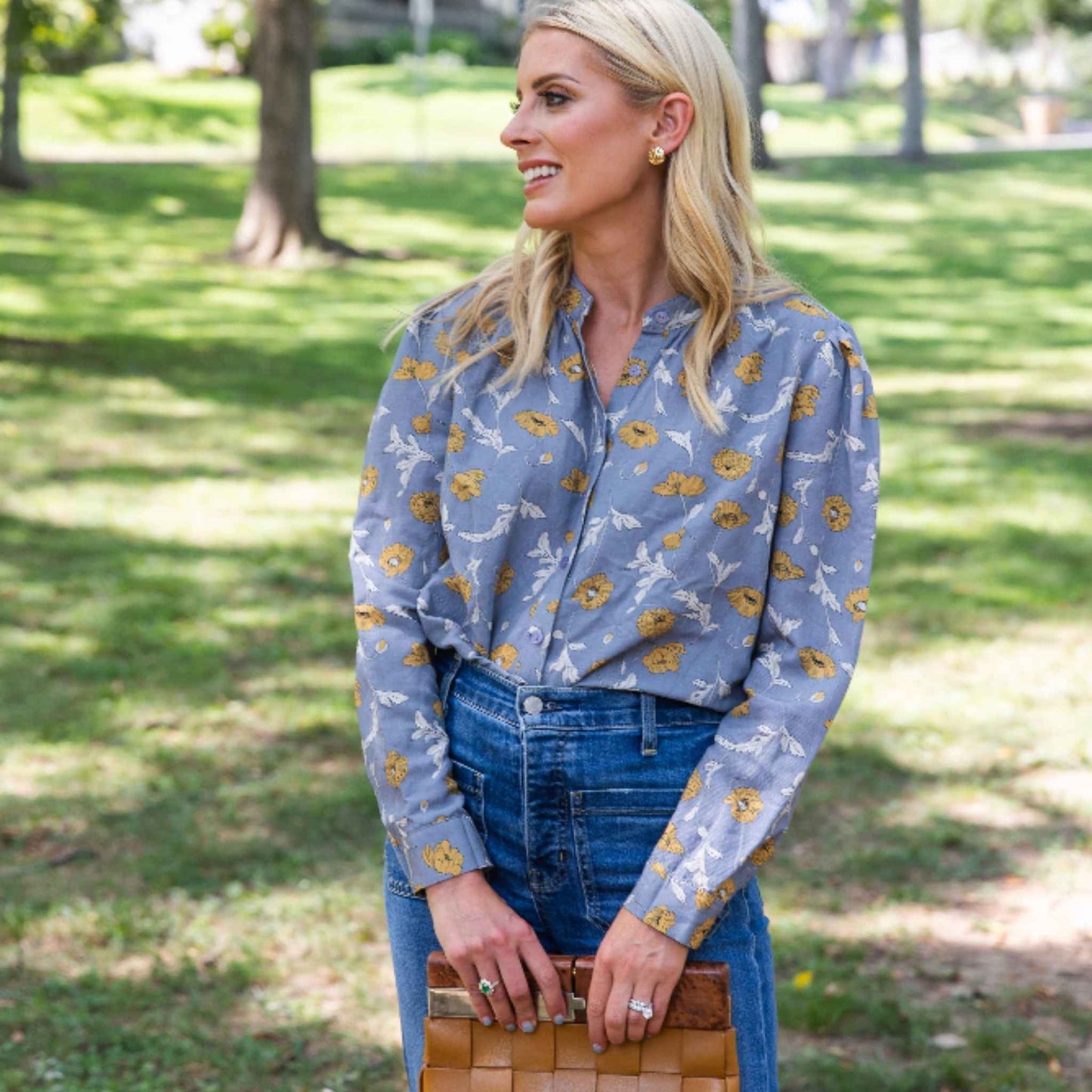 The Maria Top – Blue Bell | Modafleur