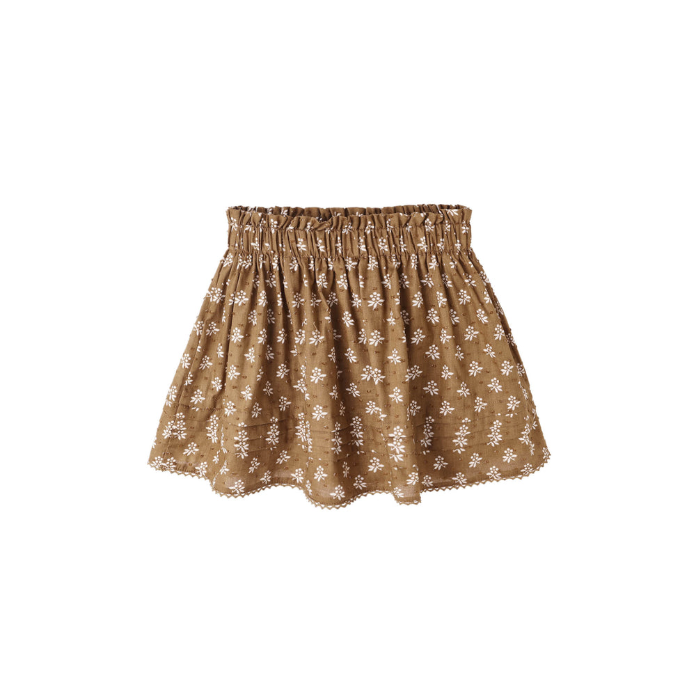 Rylee + Cru Colette Top – Golden Fleur Flutter Sleeve Girls’ Blouse