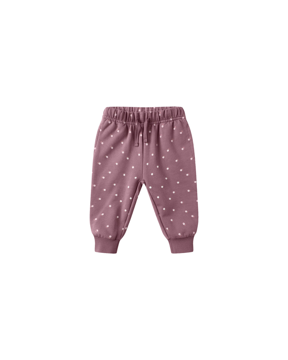 Relaxed Fleece Sweatpants- Polka Dot