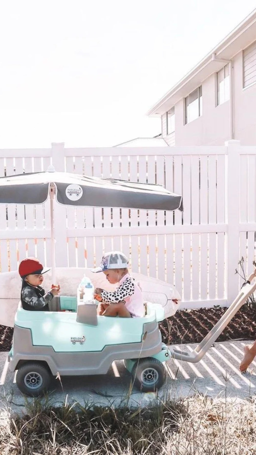 Burleigh Wagon™ Kids Stroller Wagon – Built-In Cooler & All-in-One Family Bundle
