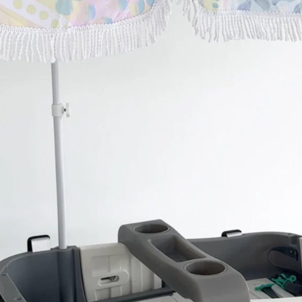 
                      
                        Burleigh Wagon™ Kids Stroller Wagon Bundle with Built-In Cooler & Custom Umbrella Options
                      
                    