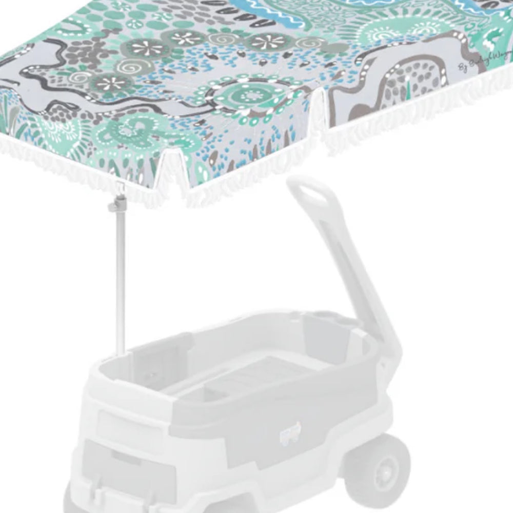 
                      
                        Burleigh Wagon™ Kids Stroller Wagon Bundle with Built-In Cooler & Custom Umbrella Options
                      
                    