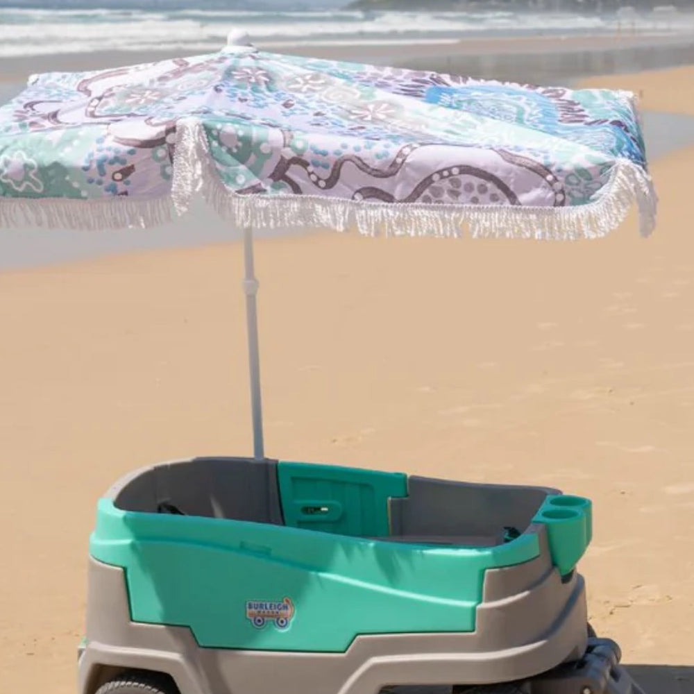 
                      
                        Burleigh Wagon™ Kids Stroller Wagon Bundle with Built-In Cooler & Custom Umbrella Options
                      
                    