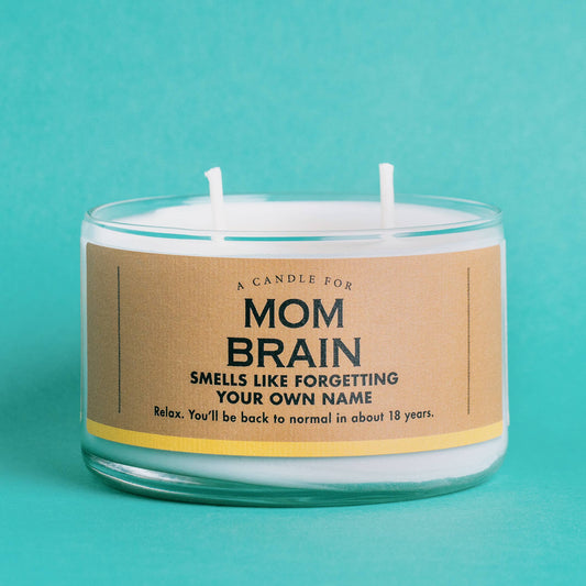 A Candle for Mom Brain | Funny Candle - Grace & Haven
