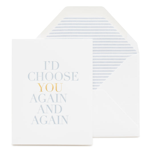 I'd Choose You Card - Grace & Haven