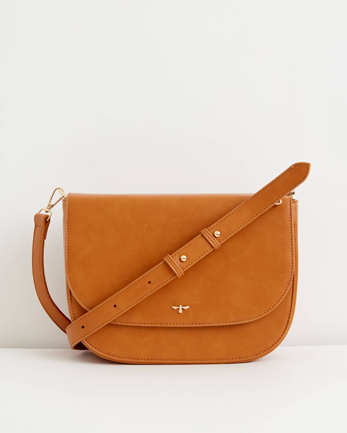 Nina Tan Vegan Leather Messenger bag - Grace & Haven