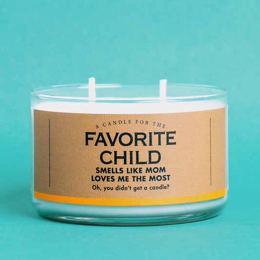 A Candle for the Favorite Child - Grace & Haven
