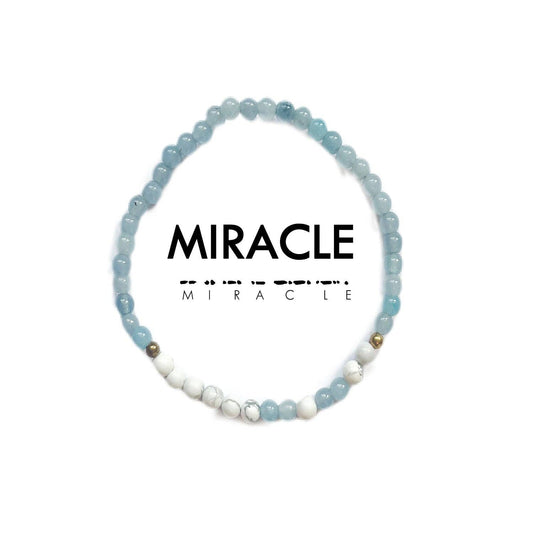 Morse Code Bracelet - Miracle - Grace & Haven