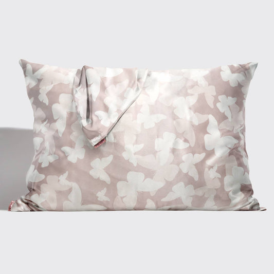 Satin Pillowcase - Champagne Butterfly - Grace & Haven