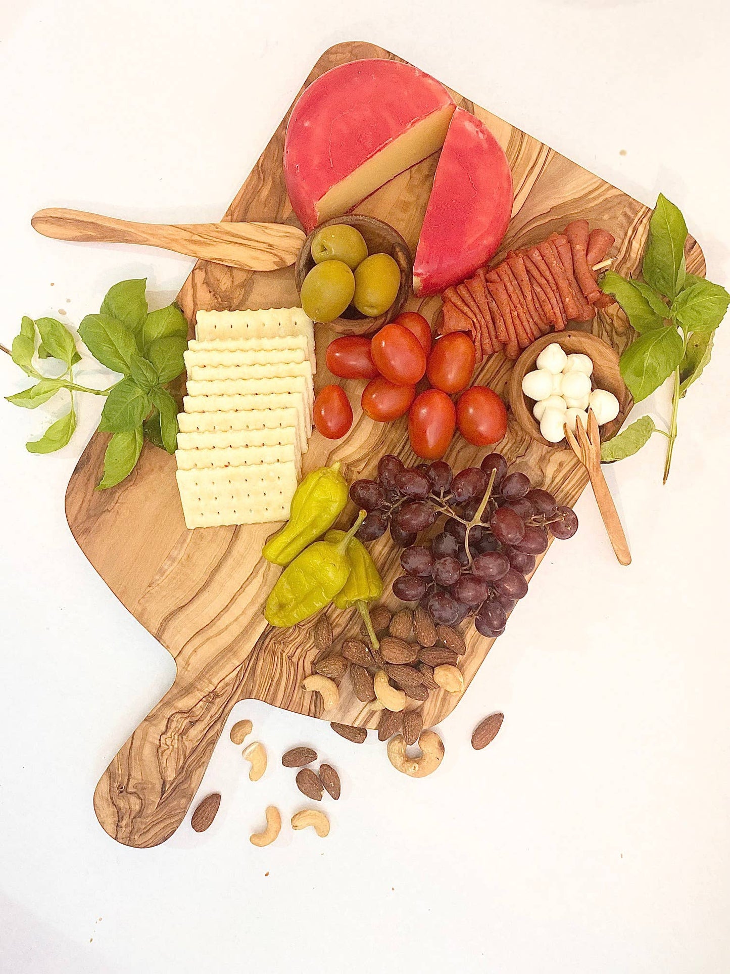 Olive Wood Charcuterie Board - Grace & Haven