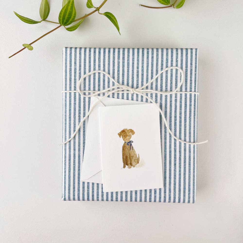 dog tiny notecard - Grace & Haven