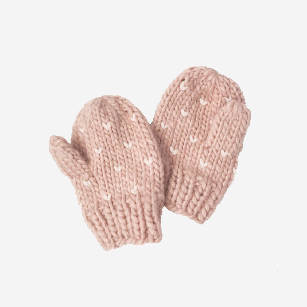 Sawyer Mittens, Blush | Baby & Kids Gloves | Thanksgiving: M; 2-5Y - Grace & Haven