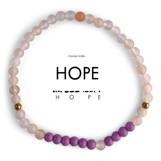 Morse Code Bracelet - Hope - Grace & Haven